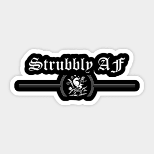 Strubbly AF Sticker